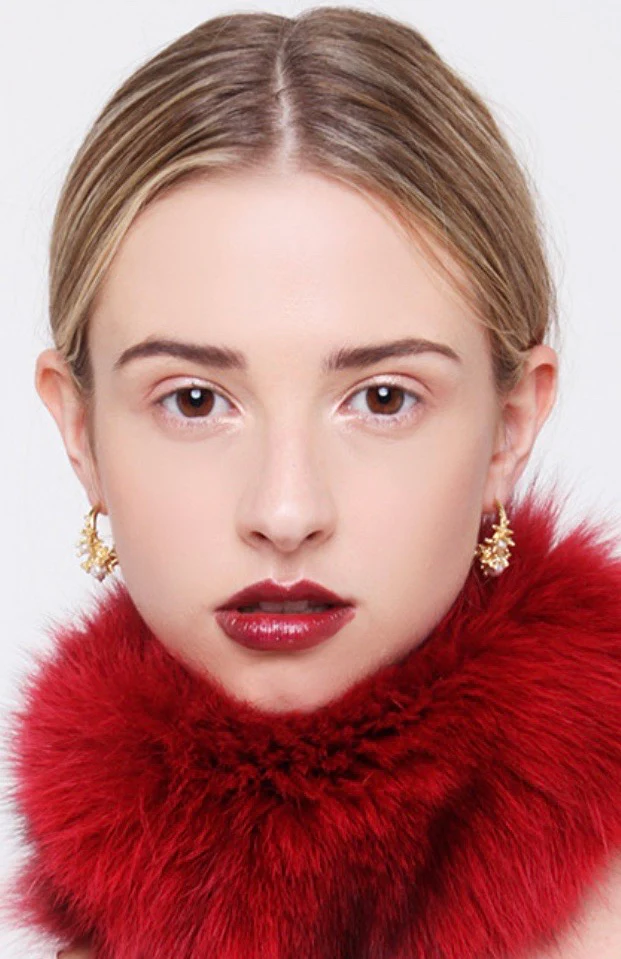 Cluster Pearl Hoops - Image 5