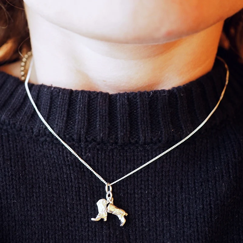 Cowboy Boots Necklace - Image 4