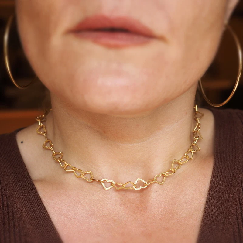 Heart link necklace - Image 2