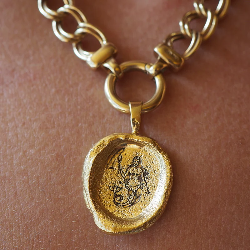 Mermaid Seal Necklace - Image 3