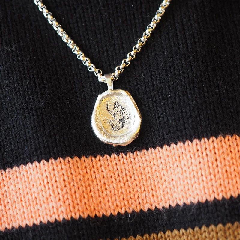 Mermaid Seal Necklace - Image 7