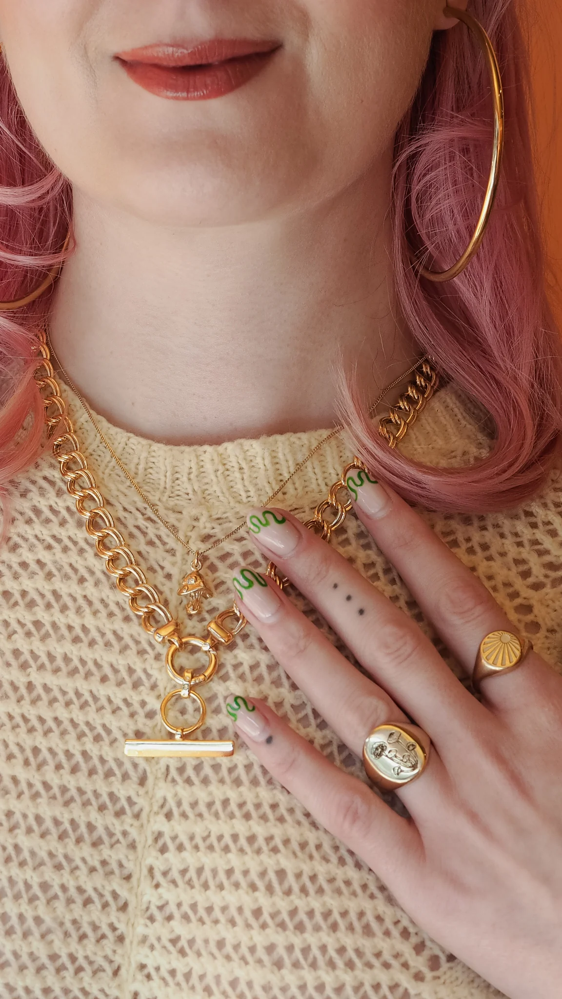 Magic Mushroom Necklace - Image 4