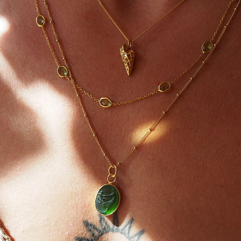 Small Wentletrap Shell Necklace - Image 3