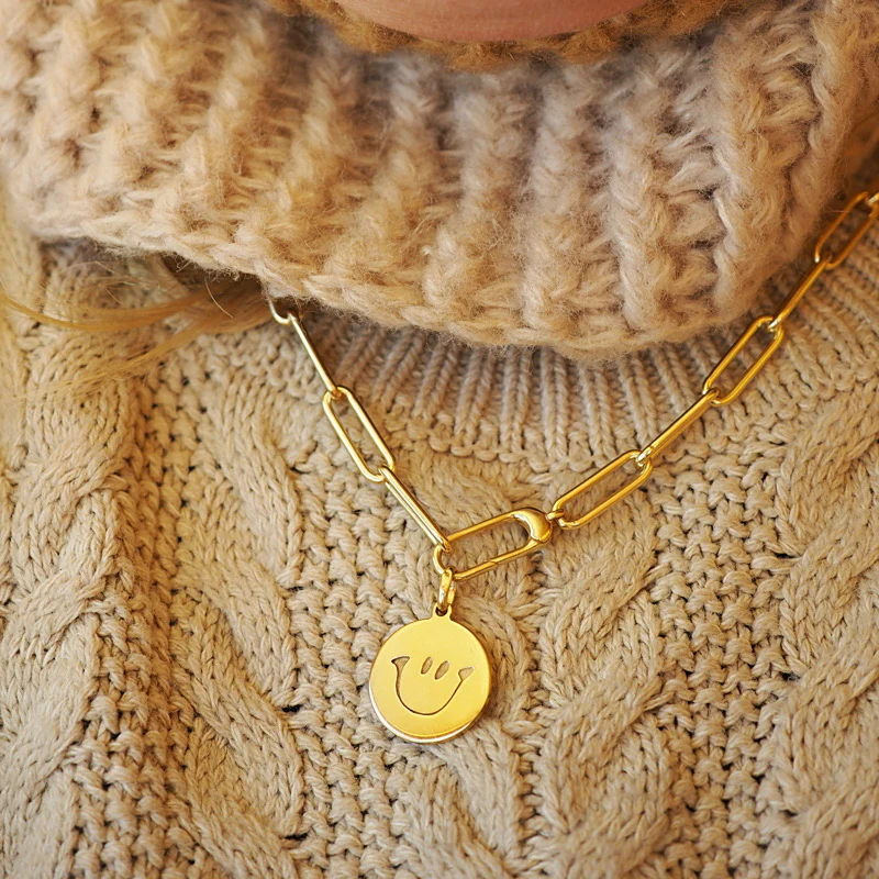 Smiley Paperclip Chain - Image 3
