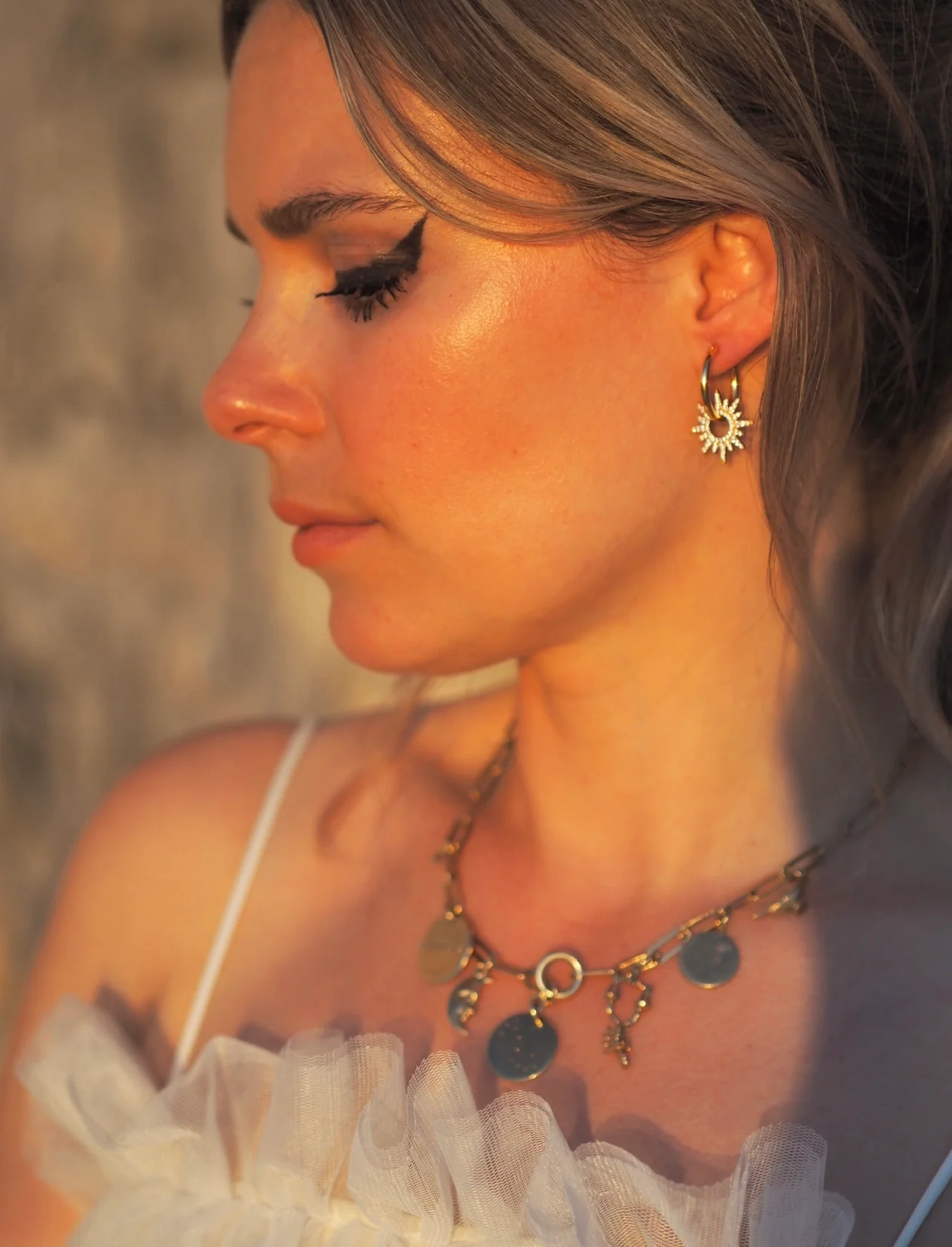 Sun Burst Earrings - Image 2