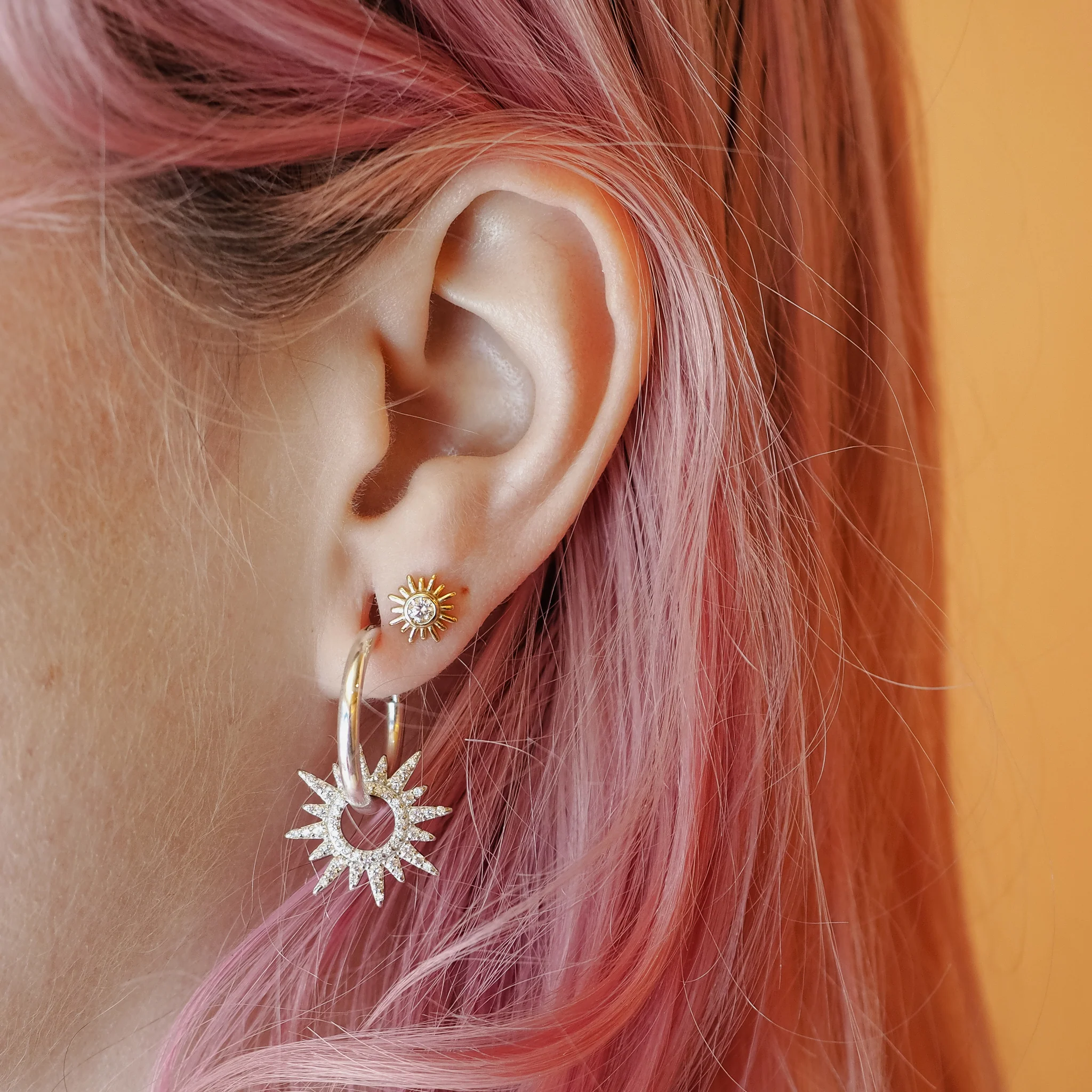 Sun Burst Earrings - Image 6