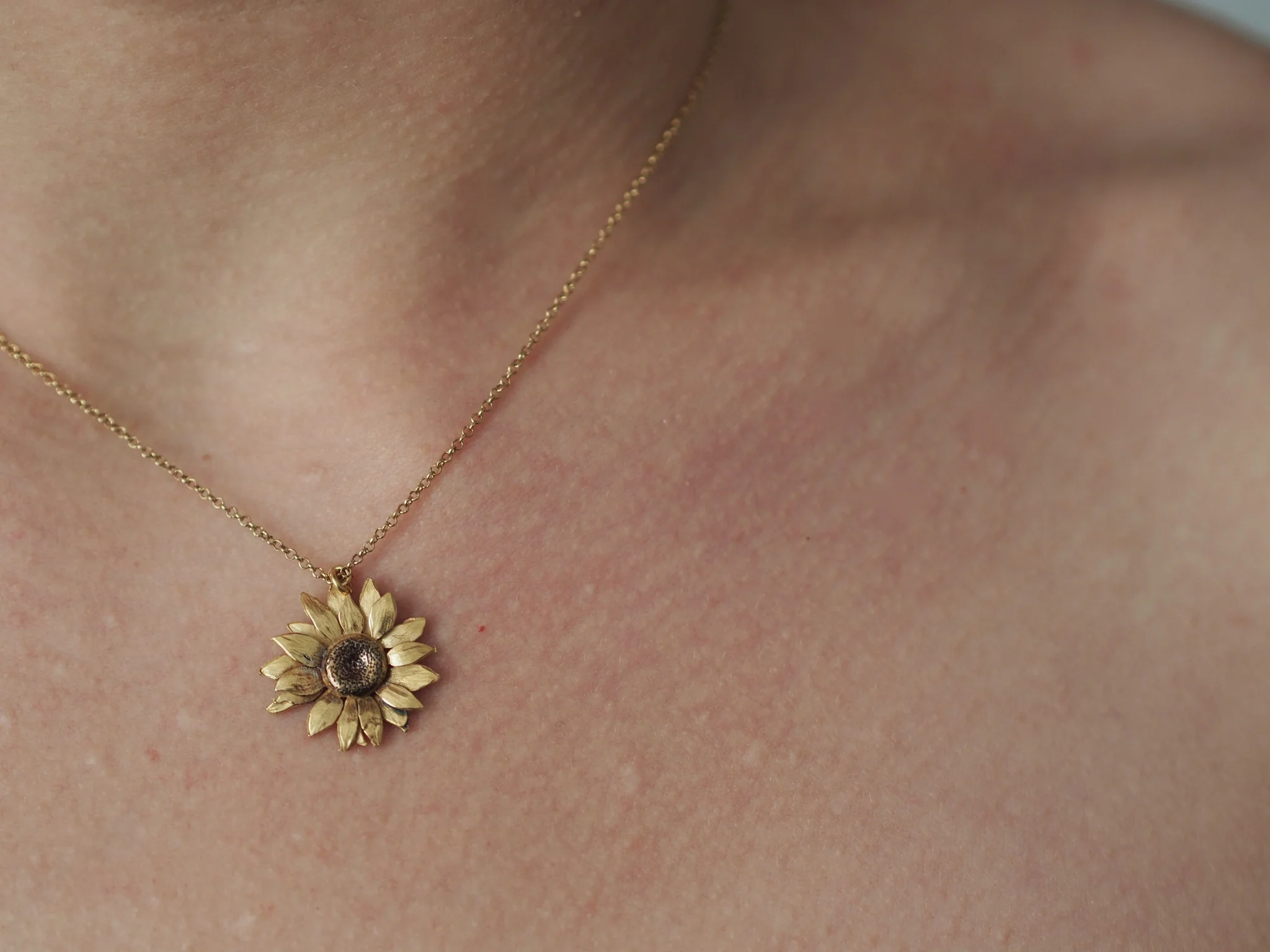 Sunflower Necklace - Image 3