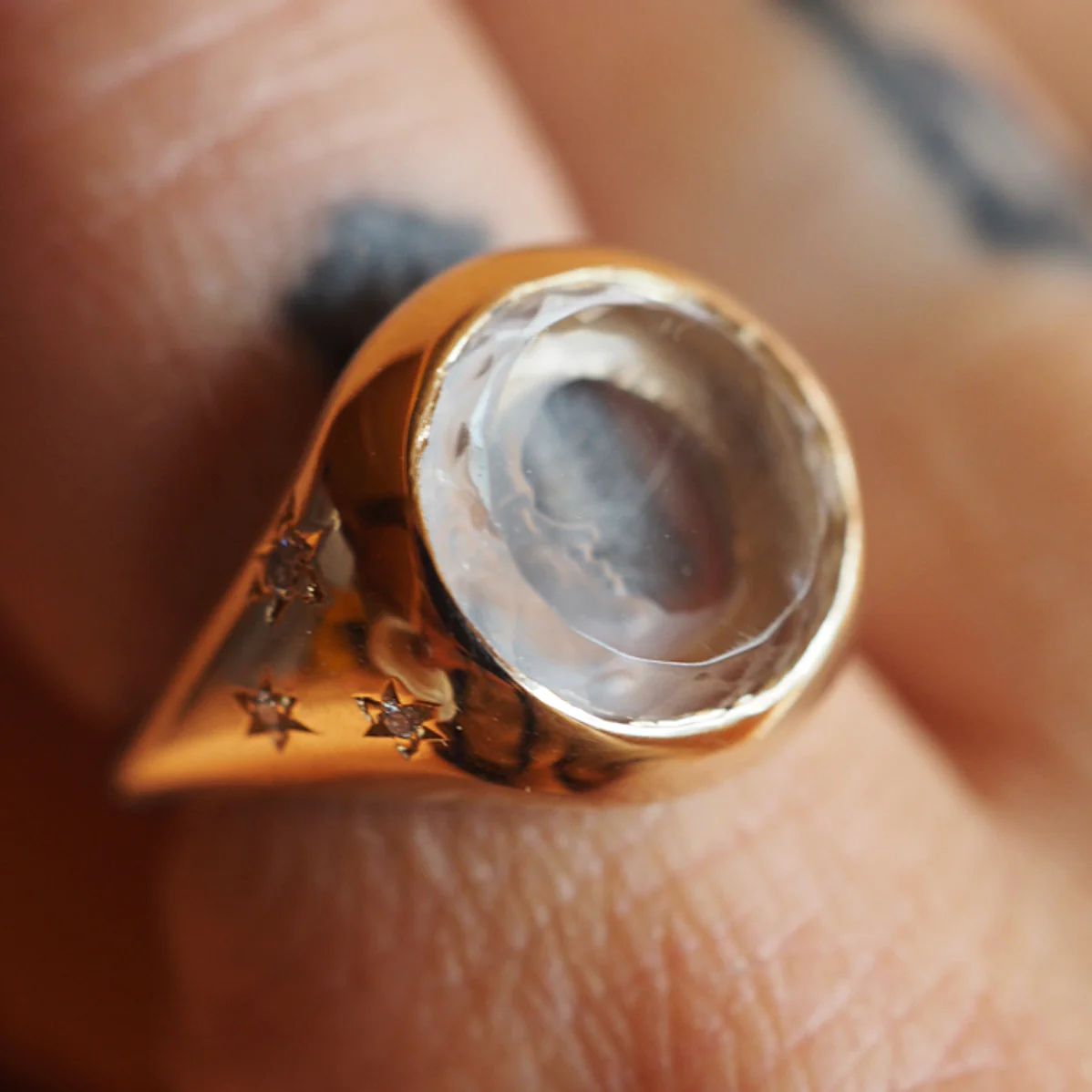 Quartz Man in the Moon Ring - Image 2