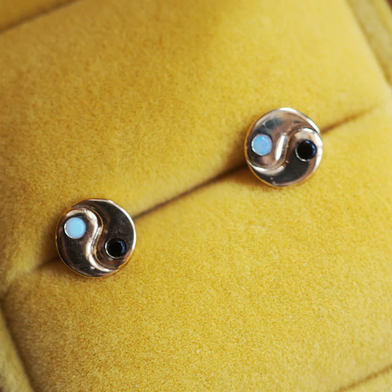 Yin Yang Studs